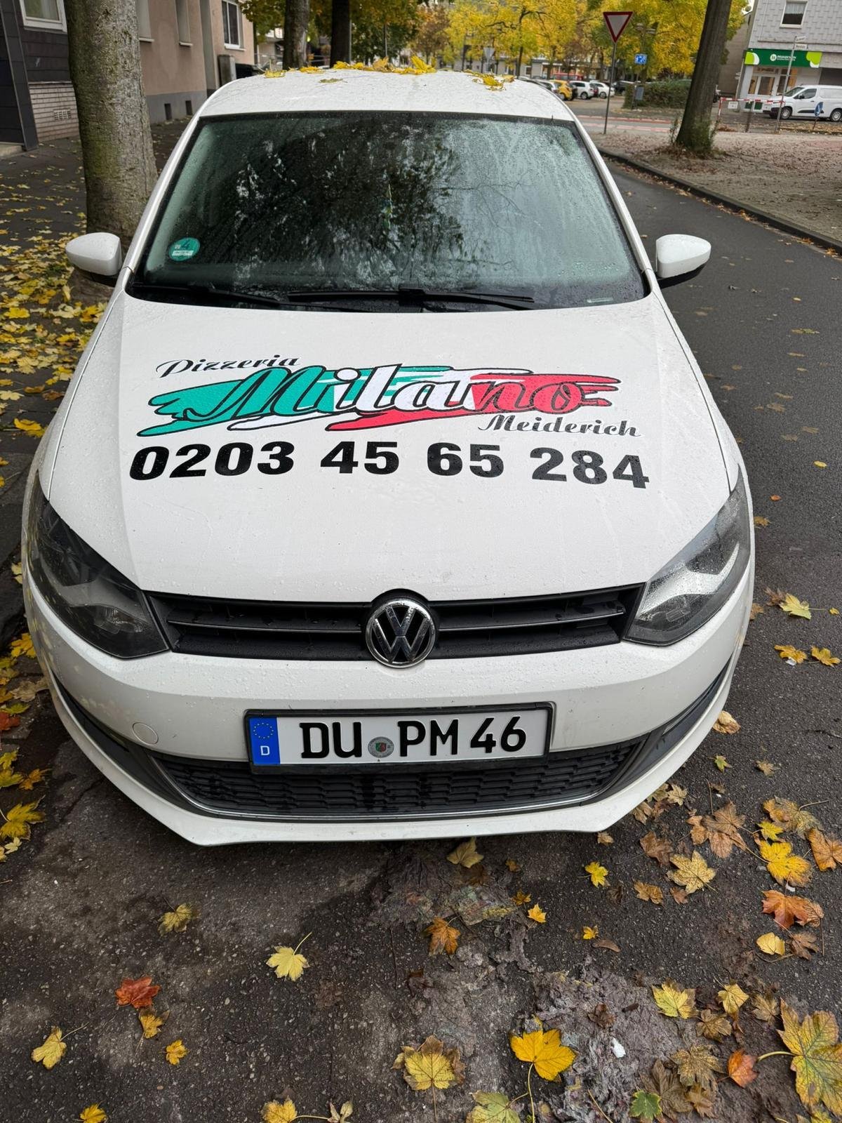VW Polo Lieferfahrzeug weiß